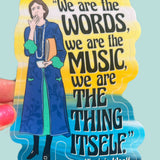 Virginia Woolf Sticker