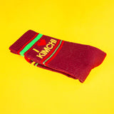 Gumball Poodle Gym Socks 'I ❤️ Kimchi'