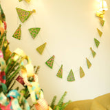 Midcentury Trees Sewn Garland