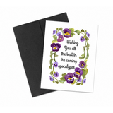 Cryptic Paper Co. Everyday Card - The Coming Apocalypse