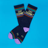 Gumball Poodle Gym Socks 'Gay Gourmet'