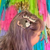 Opossum Family Clip Set