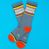 Gumball Poodle 'Badass Grandpa' Gym Socks
