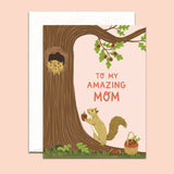 Squirrels Mother's Day Card