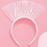 Bridal Pearl Headband Accessory, Bridal Shower Gift, Bach