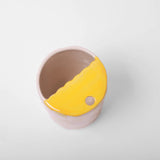 ChagoArt Ceramic Tumbler - Yellow Flower