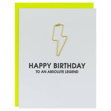 To an Absolute Legend Birthday Card