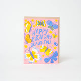 Birthday Card - Beautiful Butterfly