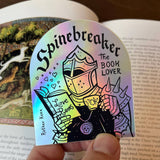 Spinebreaker: The Book Lover Sticker