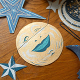 Man on the Moon Sewn Garland