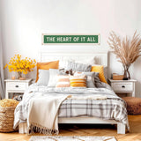 'The Heart of it All' Felt Banner