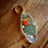 Beep Beep Bitch Keychain - Clear