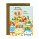 Retro So Many Candles Birthday Card