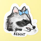 Resistance Raccoon - Sticker