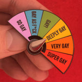 Super Gay Enamel Pin