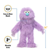 Silly Puppets 14" Monster - Purple