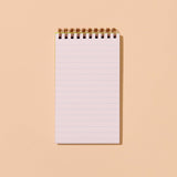 Shrimp Cocktail Letterpress Spiral Pocket Notebook