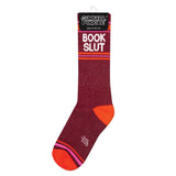 Gumball Poodle Gym Socks 'Book Slut'