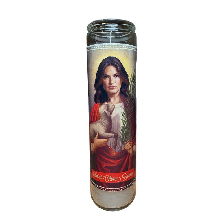 Olivia Benson Devotional Prayer Candle