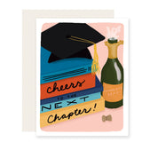 Cheers to the Next Chapter Graduation Card