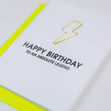 To an Absolute Legend Birthday Card