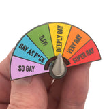 Super Gay Enamel Pin