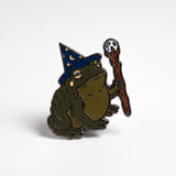 Wizard Frog Enamel Pin