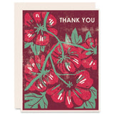 Tomatoes Thank You Card
