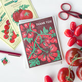 Tomatoes Thank You Card