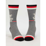 Blue Q Men's Socks Dog Walkin'