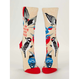 Blue Q Women's Crew Socks 'I'm Really Into Birds'