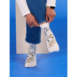 Blue Q Women's Ankle Socks 'Holy Shit. Cats!'