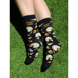 Groovy Things Co. Women's Crew Socks 'I Fucking Love Cheese'