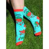 Groovy Things Co. Women's Crew Socks 'Sweet as Fuck'