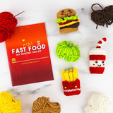 DIY Crochet Mini Trio Kit - Fast Food