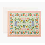 Rifle Paper Co. Birthday Card - Sicily Garden