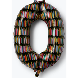 Rifle Paper Co. Candles Foil Number Balloon