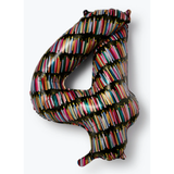 Rifle Paper Co. Candles Foil Number Balloon