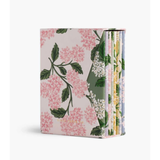 Rifle Paper Co. Pocket Notebook Set - Pink Hydrangea
