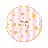 Meri Meri Bright Star Happy Birthday Side Plates