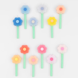 Meri Meri Rainbow Daisy Flower Candles