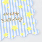 Meri Meri Bright Star Happy Birthday Napkins