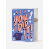 HalfPenny Postage Graduation Card -  You Did It
