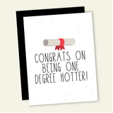 That's So Andrew Graduation Card - One Degree Hotter