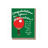 Cool Office Graduation Card