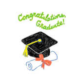 Yellow Owl Workshop Graduation Card - You Did It!