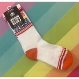 Gumball Poodle Gym Sock 'Columbus' Rainbow