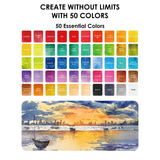 Grabie All-In-One Premium Watercolor Set of 50
