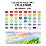 Grabie All-in-One Watercolor Set of 48