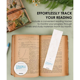 Grabie Watercoloring Bookmarks - Flowers of the Month